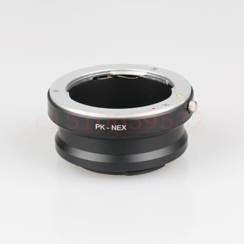 PK-NEX Adapter Digital Ring Camera Lens Adapter for Pentax PK K Mount Lens to for Sony NEX E-Mount Cameras