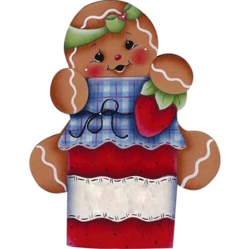 Gingerbread Troqueles De Corte De Metal Scrapbooking Nuevos Cuts Card Making New Dies For 2019