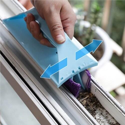 Brush For Cleaning Windows Wipe Glass Groove Cleaning Brush Washing Windows Sill Gap Track Brush Cleaning Tools