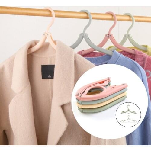 Foldable Clothes Rack Portable Drying Rack Kids Clothes Hanger Racks Flexible Clothing Organizer Wardrobe Hangers Home Storage