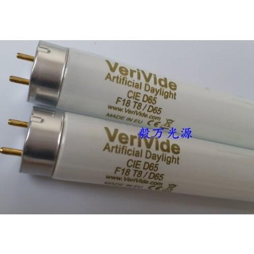 D65 standard light source VeriVide CAC60 original British standard F18T8/D65 lamp
