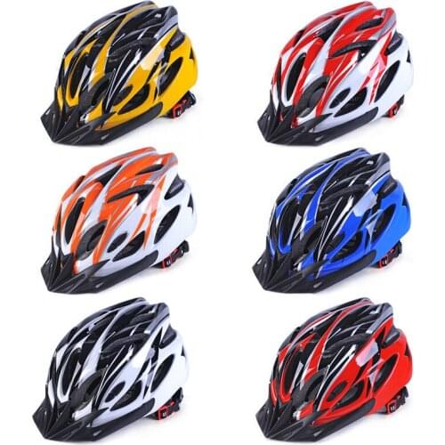 Ultralight Sport Bicycle Helmet Multi-Color Intergrally-molded Breathable Outdoor Riding Cycling Mountain Road Bike Equipment