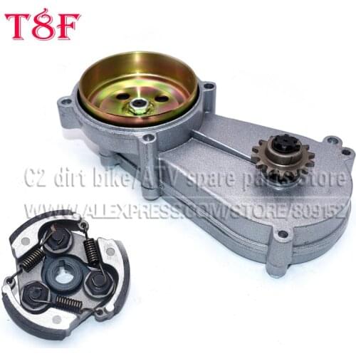 T8F Clutch Drum Gear Box 11T 13T 14T 17T 19T 20T For 47cc 49cc Minimoto Kid Mini ATV Quad Dirt Bike