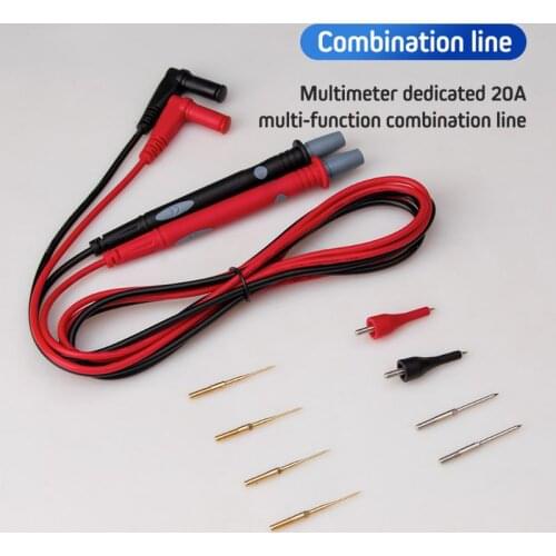 Test Leads Kit Replaceable Test Wires Probes 1000V 20A for Multimeter Test Lead