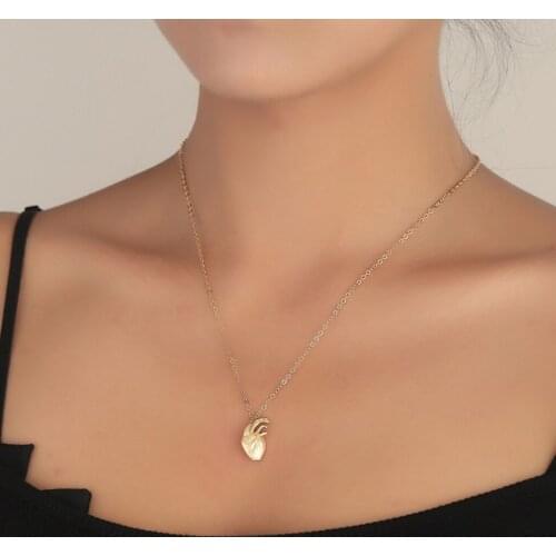 Unique Anatomical Heart Necklaces Heart Pendant Nurse Choker Medical Jewelry Gifts