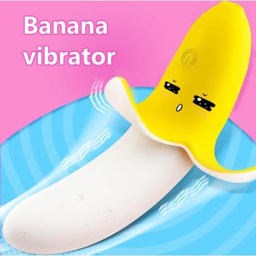 JIUUY Banana Vibrator Sex Toys G Spot Clitoris Stimulator toys For Adults Orgasm Female Sex Vibrator Sex Toys for Woman