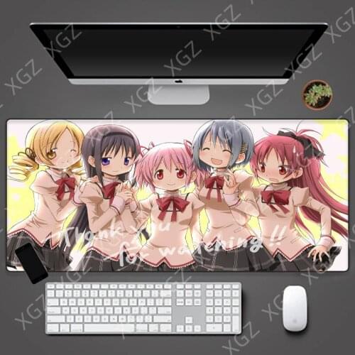 XGZ High Quality Beautiful Cute Youth Japanese Girl Non-slip Anime Mouse Mat Big Promotion Gaming Mouse Pad Xl Keyboard Laptop