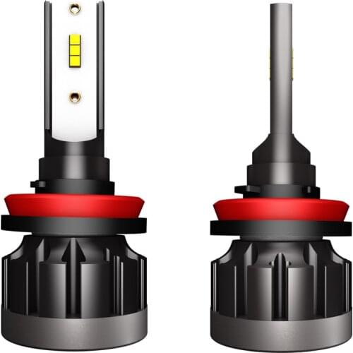 Yetaha 2Pcs 6000K Auto Headlight H1 H4 HB2 9003 40W 4000LM Led H7 H8 H9 H11 9005 HB3 H10 9006 HB4 Car Headlight Fog Lights Bulbs