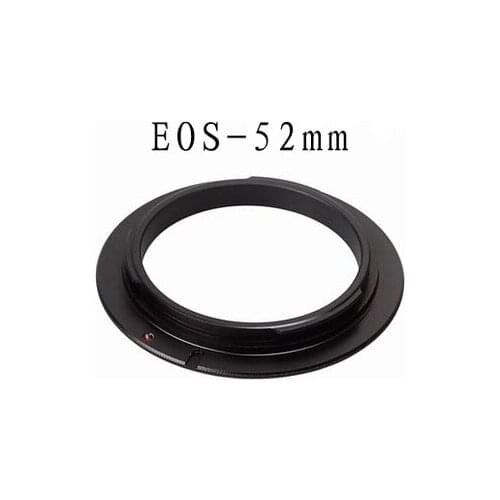 10pcs Reverse ring Macro Reverse lens Adapter Ring EF-49 52 55 58 62 67 72 77 82mm for canon 5D2 5D3 5D4 6D 7D2 650D 700D 600D