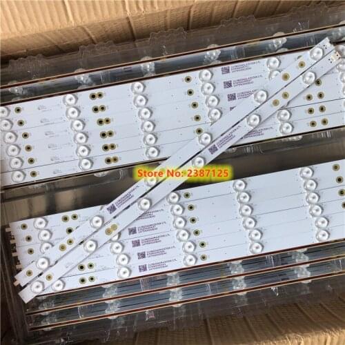 14PCS LED strip GJ-2K16-490-D712-P5-R/L For 49PUS640149HFL5010T 49PFT4909 49PFH4900 49PUS6401 49PUS6201 49PUH6101 49PFF5701