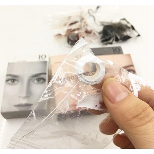 5pc White/Black Microblading Mapping String Permanent Makeup Pre-Inked Eyebrow Marker Thread Brow Positioning Tool PMU Accessory