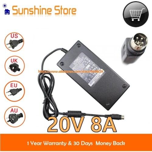 Liteon 20V 8A 160W AC Adapter PA-1121-08 PA-1151-06D PA-1161-02 PA-15 FAMILY For Clevo 5600D 5620D For FUJITSU SIEMENS AMILO