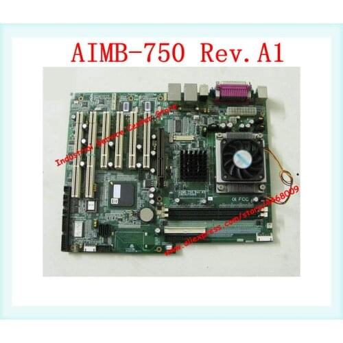 AIMB-750 Rev.A1 Industrial Control Board AIMB-750E2 Dual Network Port Send CPU