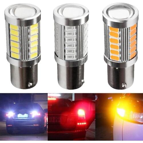 BA15S 1156 P21W 33-LED SMD 5730 Auto Car Vehicle Bright Backup Light Lamp Bulb Drop Shipping