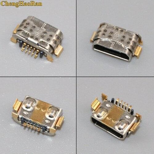 ChengHaoRan 20pcs For LG K9 X210 LM-X210EM LMX210EM Charging Port Connector Micro USB Connector Jack Micro USB Socket Charger