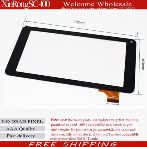For AOC C186104E1-FPC771DR 7 inch Touch Screen Digitizer Glass