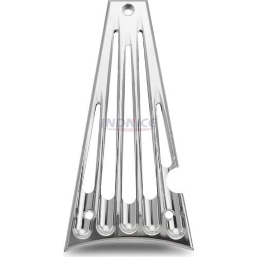 Chromed Deep contrast cut Frame Grill cover for harley Touring FLHT FLHR FLHX FLTRX street glide 2017-2020