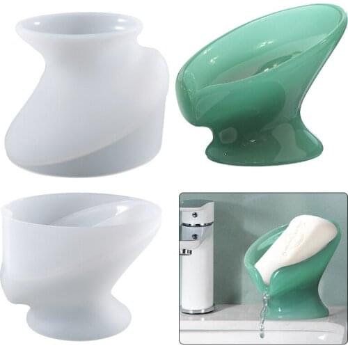 Soap Storage Box Silicone Mould Crystal Epoxy Resin Mold DIY Handmade Tool