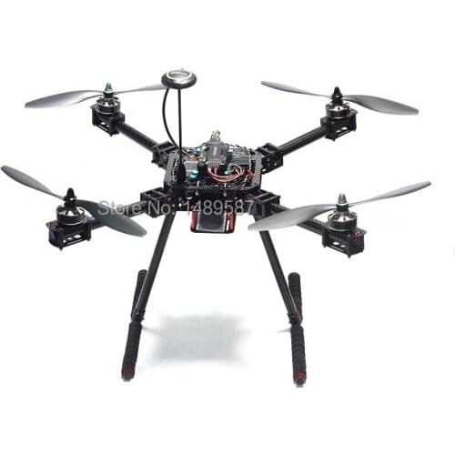 Upgrade F550 ZD550 550mm Carbon fiber Quadcopter Frame FPV Quad with Carbon Fiber Landing Skid