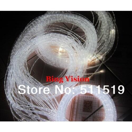 Bing Vision 50w fiber pure color fiber optic curtain 330 strands *3.1m , with strobe and dimming RF remote
