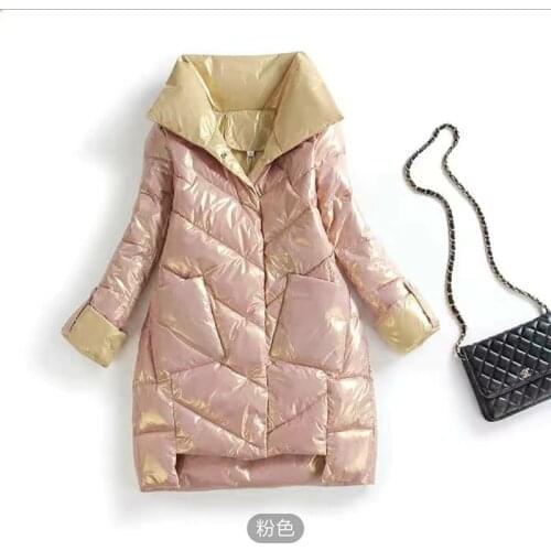 Parka Women New Winter Down jacket Women Coat Long Hooded Outwear Female Parka Thick Cotton Padded Female Basic Coats Overalls