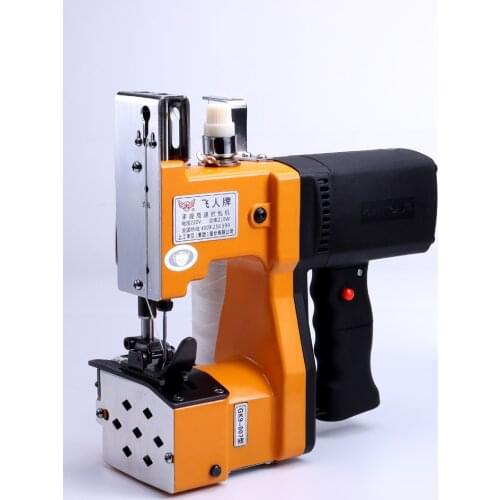 220V Portable Electric Packing Machine Bag-sewing Machine Sack Closer Woven Bag Sealing Machine 210W 12000RPM