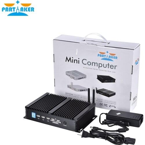 Industrial Mini PC Intel Celeron 1037U 1* LAN 2*RS232 Rugged Computer Partaker Free Shipping