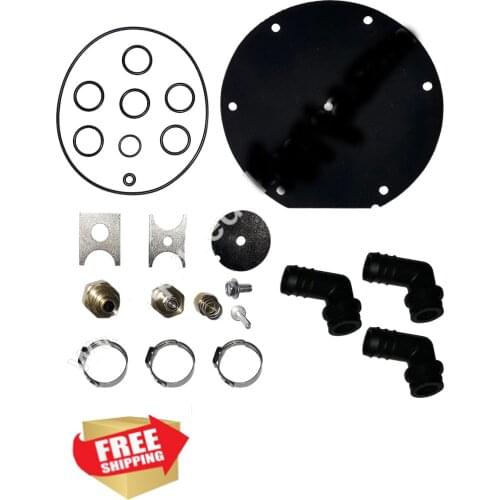 Prins Type VSI Reducer Repair Kit (F.G.H.J) With Elbows- Prins Type LPG CNG GPL Vaporizer Diaphragm Seal O-ring Set