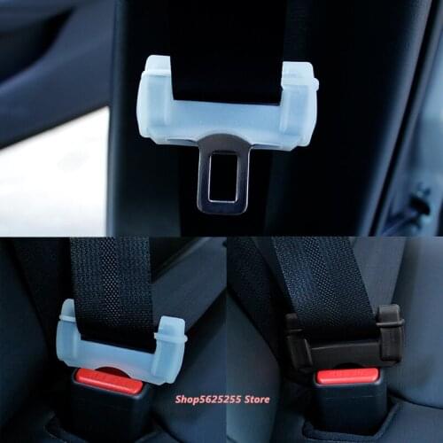 Seat Belt Rubber Sleeve Plug For Mazda CX30 CX-30 2019 2020 Safety Belt Buckle Protective Sleeve Car Accessories