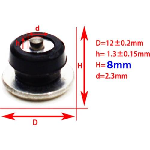 100pcs 12x8mm Car Tires Studs Spikes Wheel Car Snow Chains For Car Vehicle Truck Motorcycle Tires Winter Universal