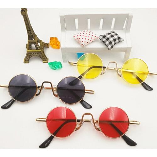 2021 Fashion Retro Sunglasses Men Round Vintage Glasses for Men/Women Luxury Sunglasses Men Small UV400 Vintage Metal Frame