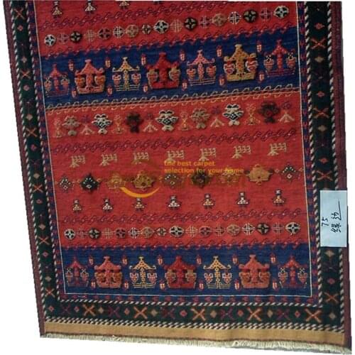 Handwoven wool carpets woven carpet SOUMAK pure New Zealand -woven exotic ethnic wind three-dimensional woven carpet