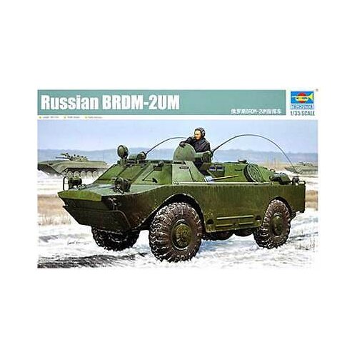 Trumpeter 05514 1/35 BDRM-2UM Reconnaissance Vehicle Tank Armored Car Model Kit TH06514-SMT6