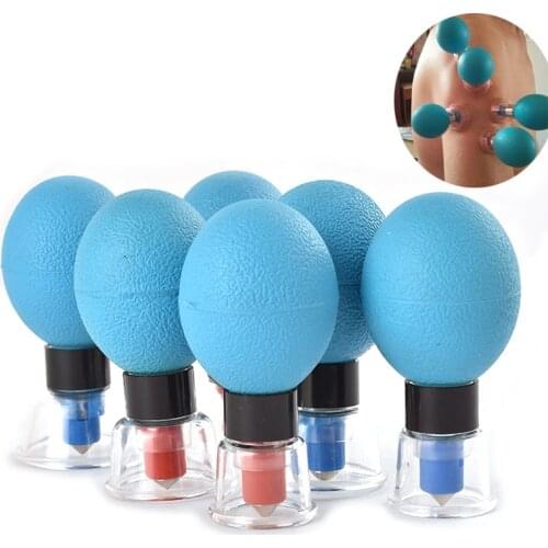 2 Pcs /Pair Magnetic Acupuncture suction Cup weight loss Body Acupressu needle five elements magnet therapy vacuum cupping