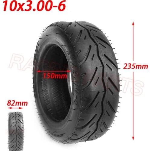 10x3.00-6 Inch Vacuum Tire Tubeless For Electric Scooter 10 Inch Wheel Accessories