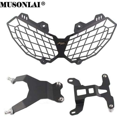Motorcycle Headlight Guard Grill Protector Headlamp Cover Bracket for HONDA CRF1000L CRF 1000L CRF 1000 L AFRICA TWIN 2016 2017
