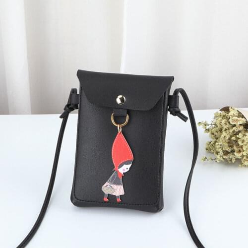 Hanging mobile phone bag fashion all-match female tide bag shoulder diagonal bag
