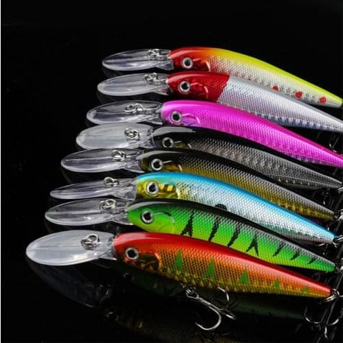 1Pcs Floating Wobblers Fishing lure 125mm 14g Artificial Hard Bait Bass Lure Plastic Fish Fishing Tackle