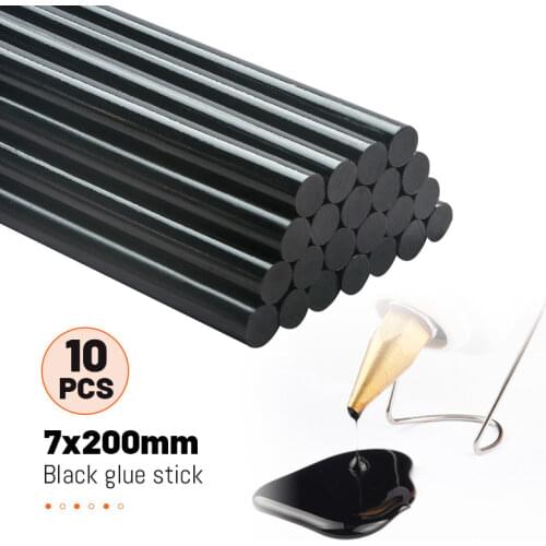 7*200mm Black Hot Melt Glue Sticks For 7mm Glue Gun Auto Repair Tool Car Dent Paintless Removal Hand DIY Repair Tool