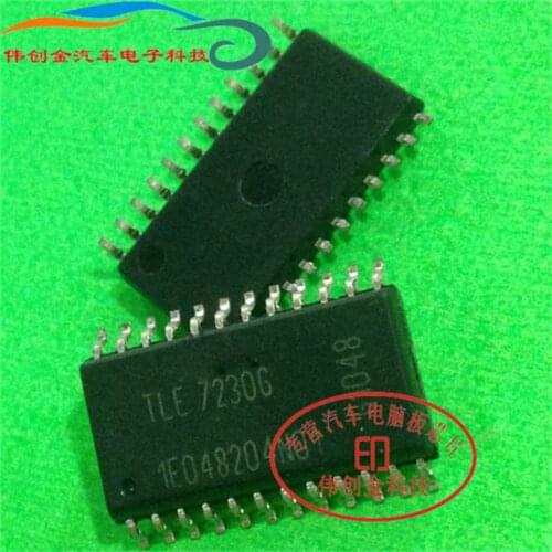 10PCS/LOT TLE7230 TLE7230G SOP24 Auto chips for Ch-evrolet C-ruze BCM body computer board power switch vulnerable chip