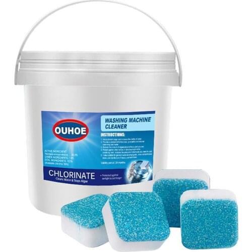 10PCS Deep Cleaner Washing Machine Mini Cleaner Tablets Washer Cleaning Descaling Detergent Effervescent Tablet Cleaning Product