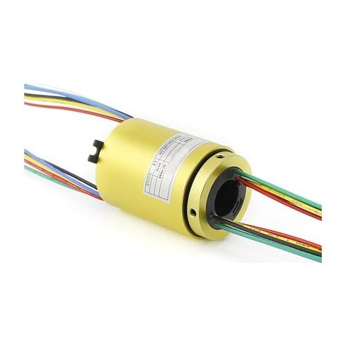 360 Rotary Conductive Slip Ring Outer Dia 33mm Collecting Ring 2 4 6 8 10 12 Wire Rotary Connector