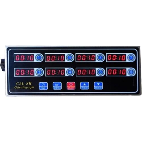 8 Channel Digital Kitchen Timer Cooking Timer Reminder Commercial Burger Bakery