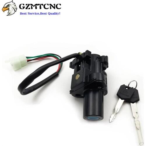 Motorcycle Accessories Ignition Switch Start Lock 4 Wires w/ 2 Keys For Honda CBR600 CBR 600 2003-2006 2004 2005 03 04 05 06
