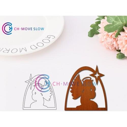 CH Angel metal die cuts metal cutting dies scrapbooking suit for sizzix fustella big cards album