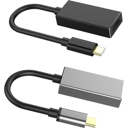 USB Type C to HDMI Adapter Cable Male to Female 4K Converter for MacBook MateBook