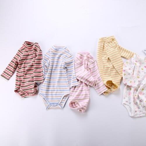 Baby bodysuit long sleeves newborn 100% cotton children clothing boy and girls clothes bodysuit baby clothes children overalls