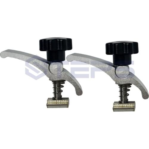2PCS Aluminum Alloy T-Track Hold-Down Clamps Kit for Woodworking and Metalworking Compatible with CNC 3018 Machines