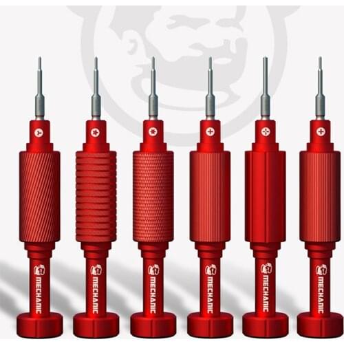 Mechanic 3D Precision Anti-Slip Screwdriver Set Pentalobe Y0.6 Phillips Torx Screwdriver for iPhone Android Mobile Phone Repair