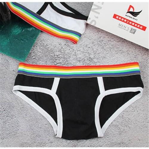 Fashion Mens Underwear Stretch Comfortable Male Underpants Breathable Soft Man Briefs Trendy Sexy Gay Men Panties